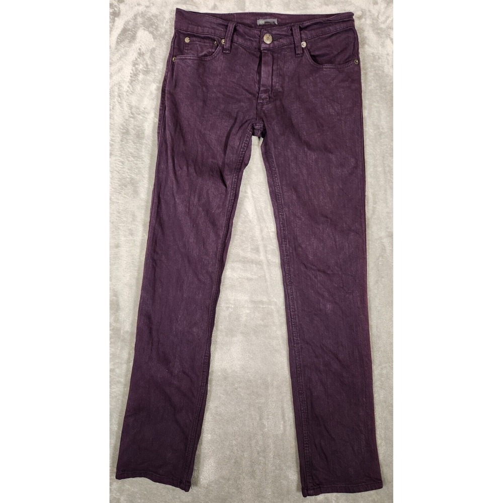 BDG‎ Jeans Women's 28X30 Purple Fuchsia Stretch Skinny High Rise Ankle Plum
